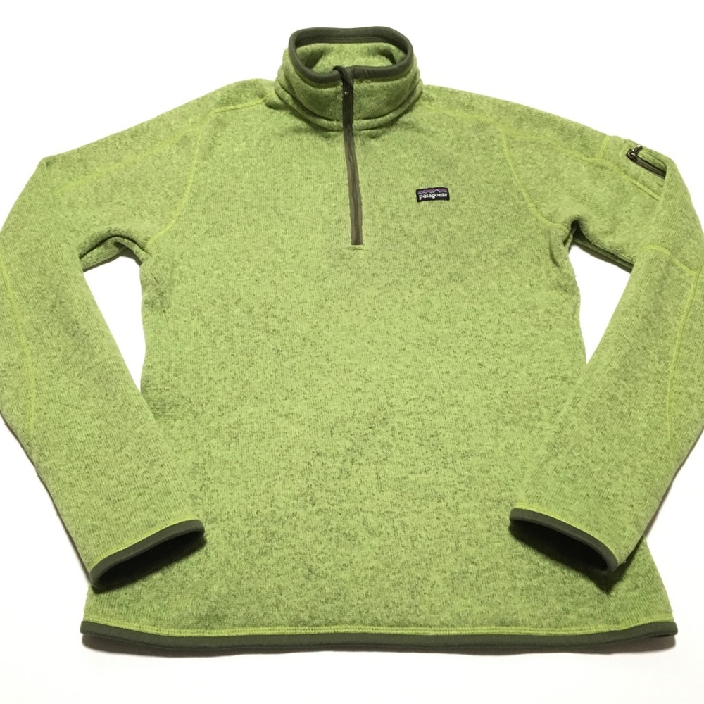 Patagonia • rare green pullover jacket